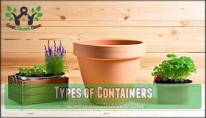 types of containers