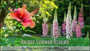 unique summer blooms
