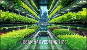 urban harvesting tips