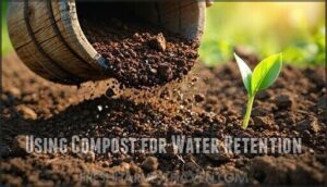 using compost for water retention