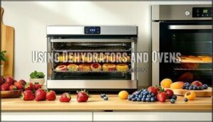 using dehydrators and ovens
