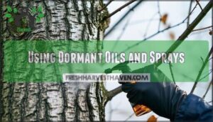 using dormant oils and sprays
