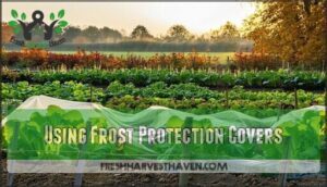 using frost protection covers