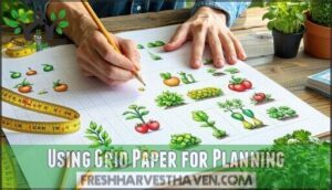 using grid paper for planning using grid paper for planning