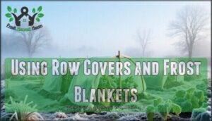 using row covers and frost blankets