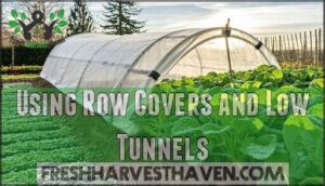 using row covers and low tunnels