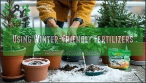 using winter-friendly fertilizers