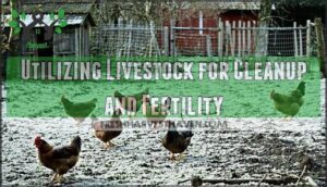 utilizing livestock for cleanup and fertility