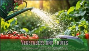vegetables and fruits