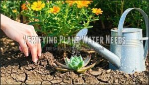 verifying plant water needs