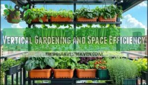vertical gardening and space efficiency