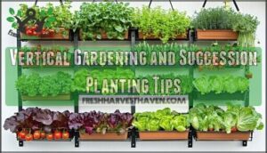 vertical gardening and succession planting tips