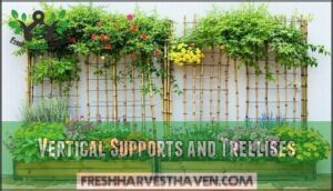 vertical supports and trellises vertical supports and trellises