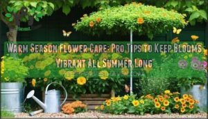 warm season flower care