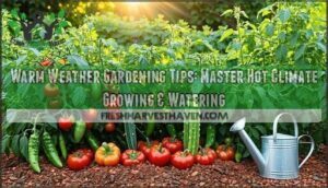warm weather gardening tips