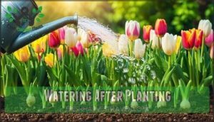 watering after planting