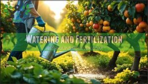 watering and fertilization