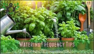 watering frequency tips