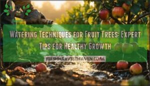 watering techniques for fruit trees