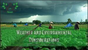 weather and environmental considerations