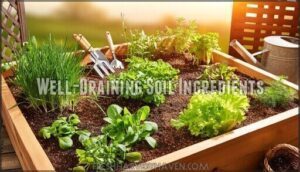 well-draining soil ingredients