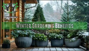 winter gardening benefits