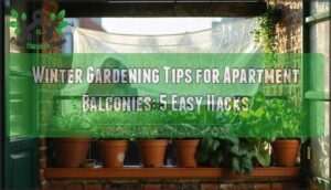 winter gardening tips for apartment balconies