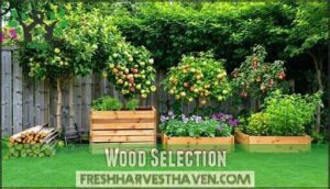 wood selection