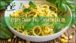 zesty corn-and-squash salad