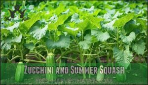 zucchini and summer squash
