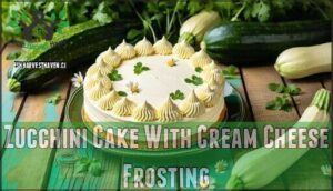 zucchini cake with cream cheese frosting