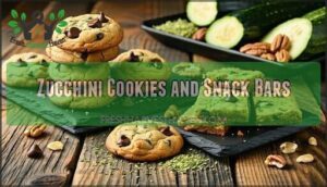 zucchini cookies and snack bars