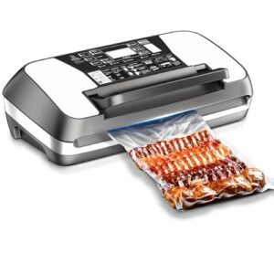 95kpa Vacuum Sealer Machine silver B0DYDTDRG1