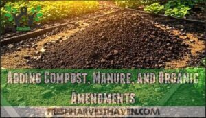 adding compost, manure, and organic amendments adding compost, manure, and organic amendments