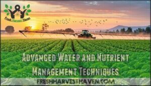 advanced water and nutrient management techniques