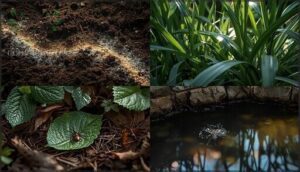 ants, fleas, ticks, and mosquitoes
