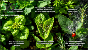 aphids, whiteflies, and spider mites