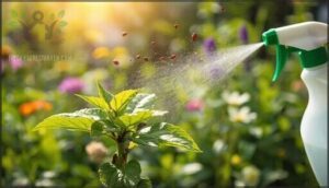 apply soap sprays and horticultural oils