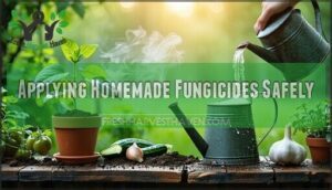 applying homemade fungicides safely