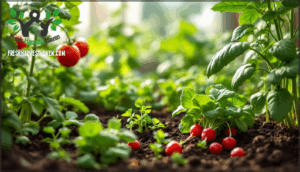 arranging plants for space efficiency