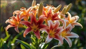 asiatic lilies: early season elegance