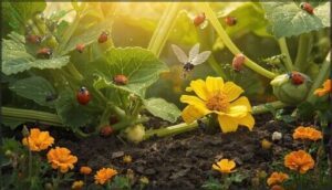attracting beneficial insects and companion planting