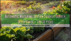 automatic watering system summer garden automatic watering system summer garden