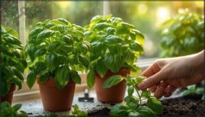 basil – fast-growing annual for beginners