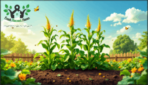 beans, corn, and the three sisters method