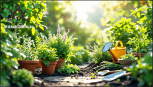 beginner-friendly herbs and perennial vegetables