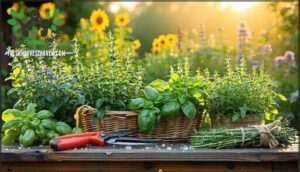best techniques for harvesting herbs