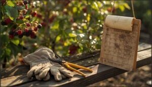 best time to prune berry bushes