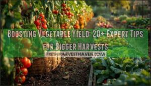 boosting vegetable yield tips