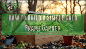 building a simple cold frame garden